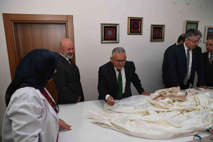 Büyükkılıç Ve Başkanlardan Kaymek Göznuru’na Ziyaret