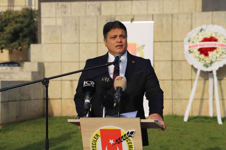 Mersin’de 10 Ocak Çalışan Gazeteciler Günü Kutlandı