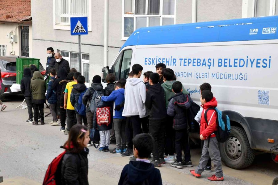 Tepebaşı’nın Beslenme Desteği 23 Okulda 9 Bin 90 Öğrenciye Ulaştı