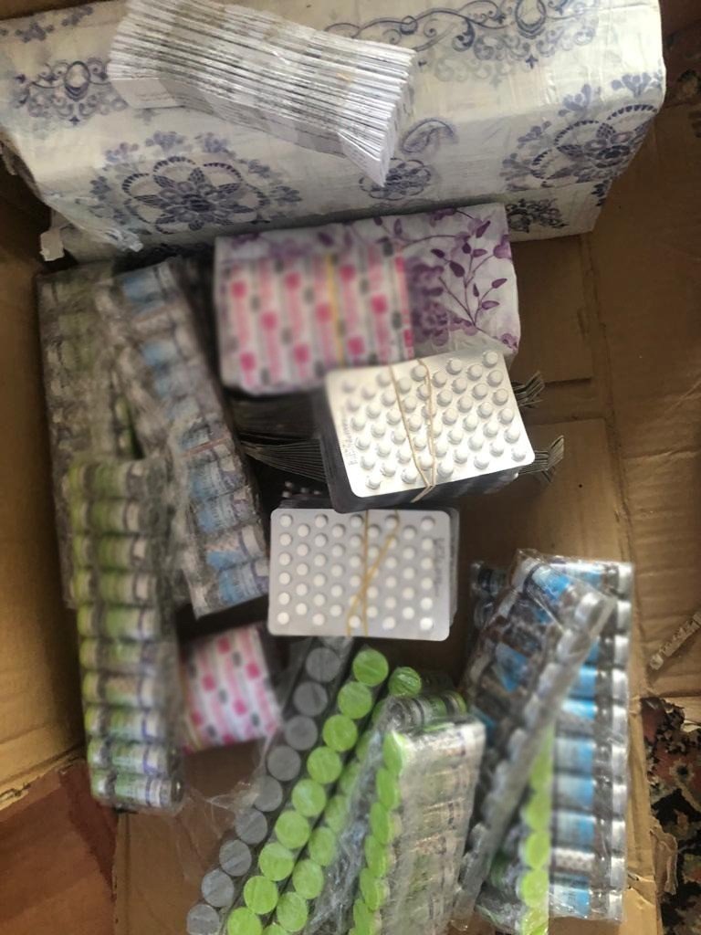 Eczane Dışında Satışı Yasak Olan 44 Bin İlaç Ele Geçirildi