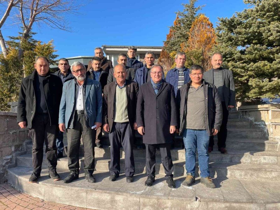 Başkan Özdoğan, Muhtarlarla Bir Araya Geldi