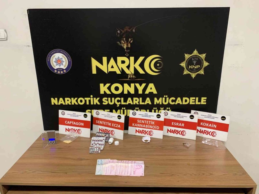 Konya’da Matbaada 6 Bin 48 Adet Uyuşturucu Hap Ele Geçirildi