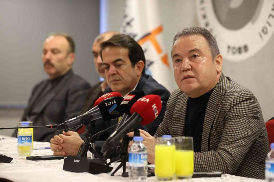 Böcek: "antalya’dan Tayin İsteme Haberleri Beni Üzüyor"