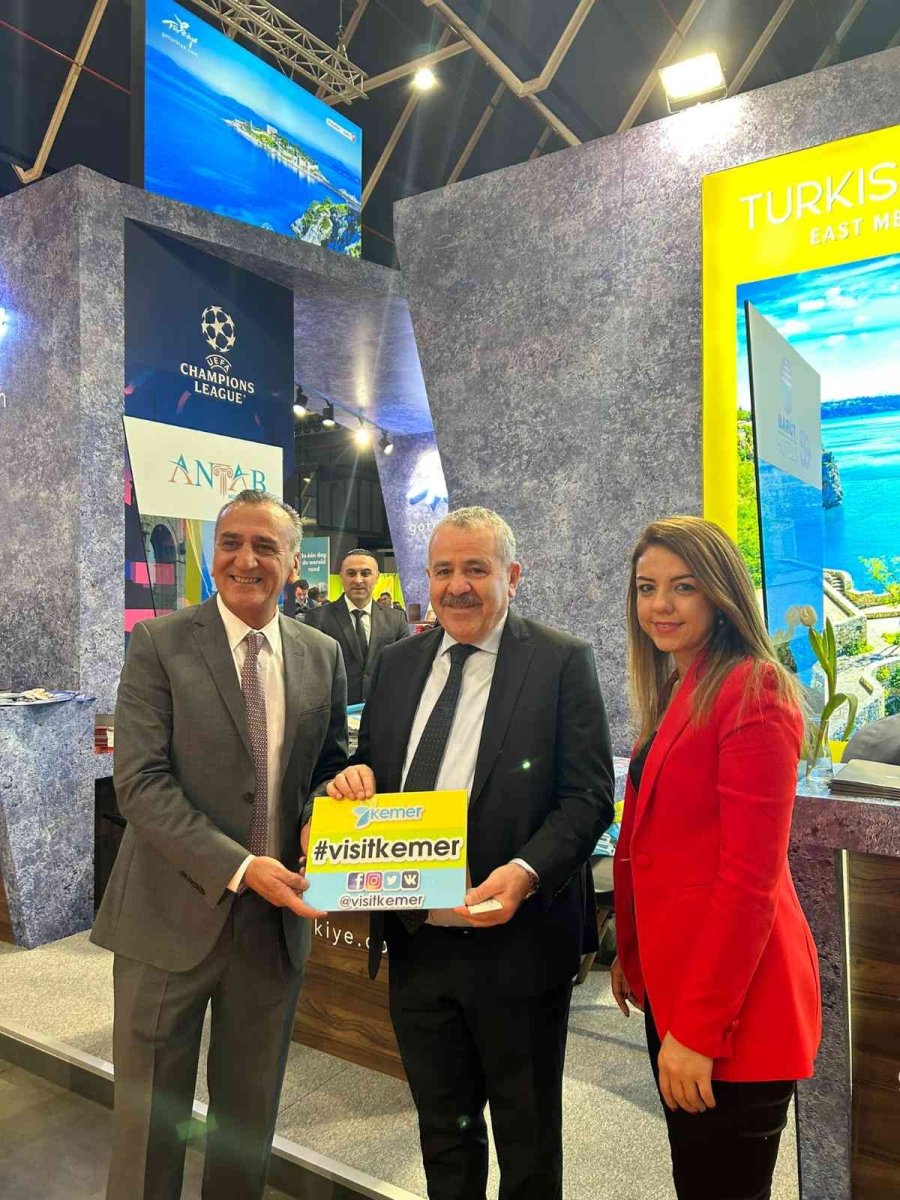 Kemer, Utrecht Turizm Fuarı’nde Tanıtılıyor