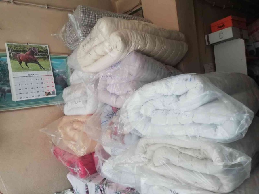 Yün Yorgan Talepleri Artmaya Başladı