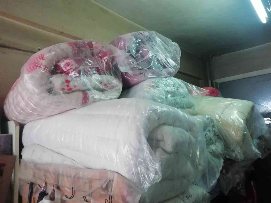 Yün Yorgan Talepleri Artmaya Başladı