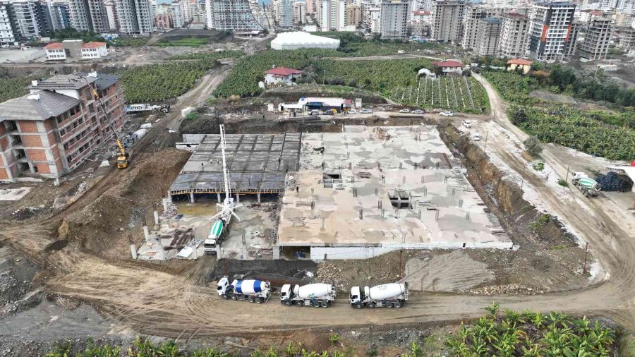 Mahmutlar Kültür Ve Etüt Merkezi Hızla Yükseliyor