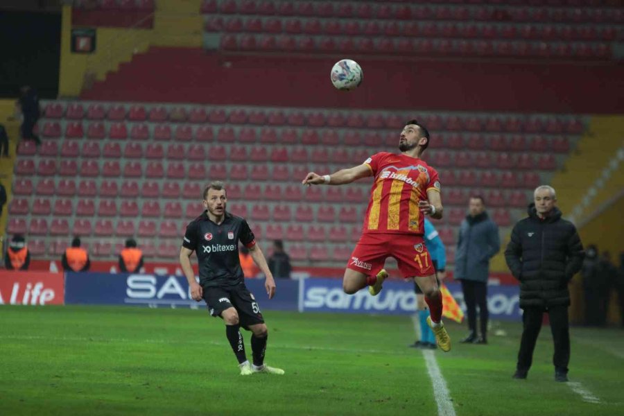 Spor Toto Süper Lig: Kayserispor: 4 - Sivasspor: 1 (maç Sonucu)