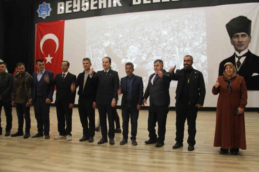 Fatih Erbakan “anadolu Buluşmaları” Programı Çerçevesinde Beyşehir’de Açıklamalarda Bulundu