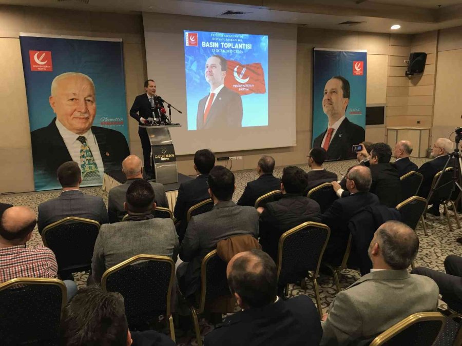 Fatih Erbakan: “6’lı Masadan 28 Şubat Kokuları Geliyor”