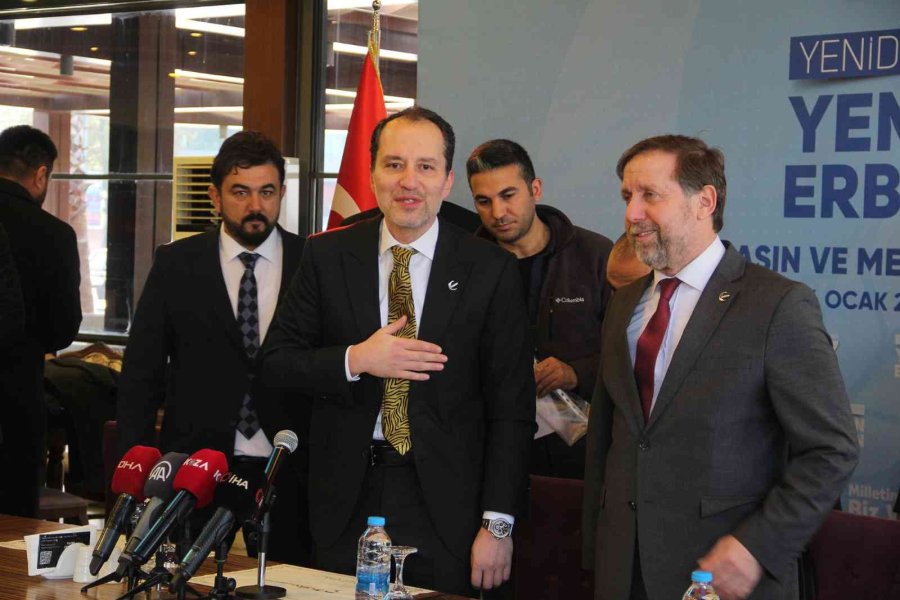 Erbakan: "oy Oranımız Yüzde 8’in Üzerinde"