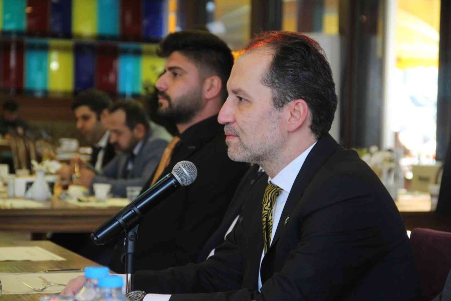 Erbakan: "oy Oranımız Yüzde 8’in Üzerinde"