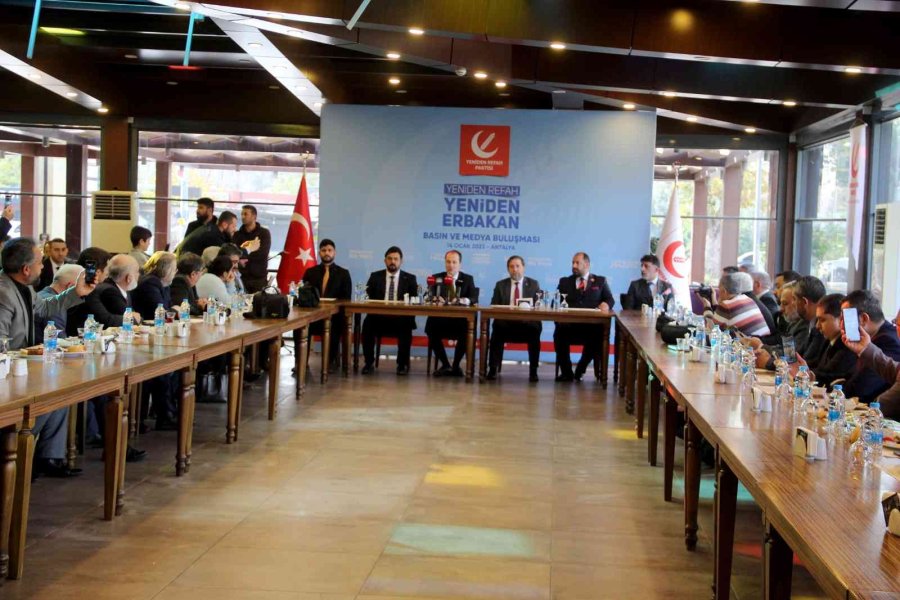 Erbakan: "oy Oranımız Yüzde 8’in Üzerinde"