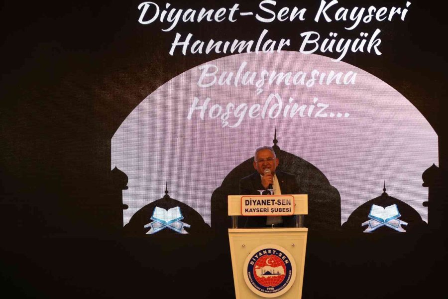 Başkan Büyükkılıç, ’hanımlar Büyük Buluşması’na Katıldı