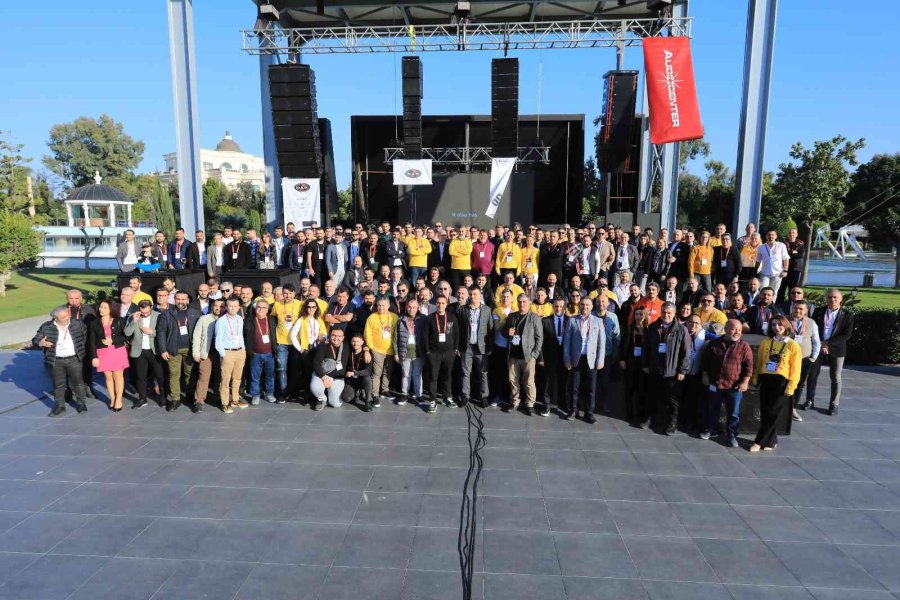 Etkinlik Teknolojileri Sektörü, Tetsed’in Davetiyle Antalya’da Buluştu