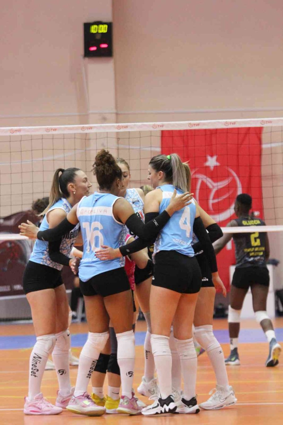 Kadınlar 1. Lig: İba Kimya Ted Ankara Kolejliler: 3- Medipax Kayseri Atletikspor: 1