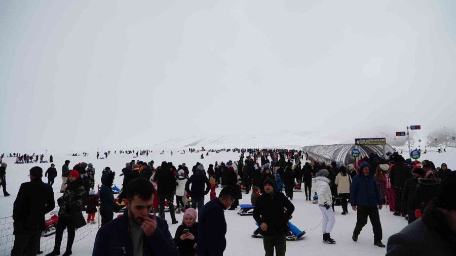 Erciyes Hafta Sonu 70 Bin Misafir Ağırladı