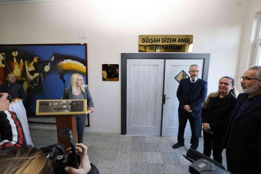 Gülşah Gizem Angı’nın Adı Fakülte Dersliğinde Yaşatılacak