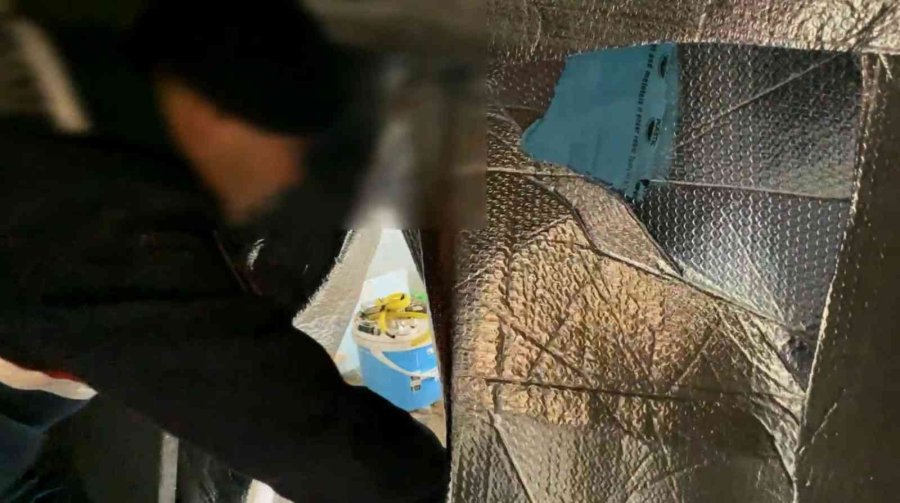 Alüminyum Folyolu Özel Odada Buhar Makinesi İle Kenevir Üretimi