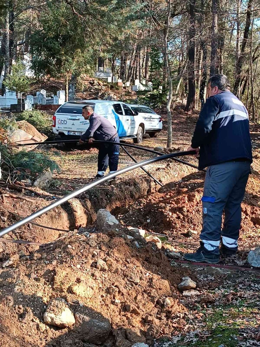 Gündoğmuş Serinyaka’nın İçme Suyu Hattı Yenileniyor