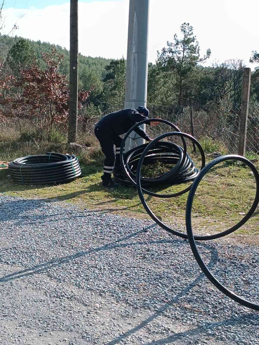 Gündoğmuş Serinyaka’nın İçme Suyu Hattı Yenileniyor