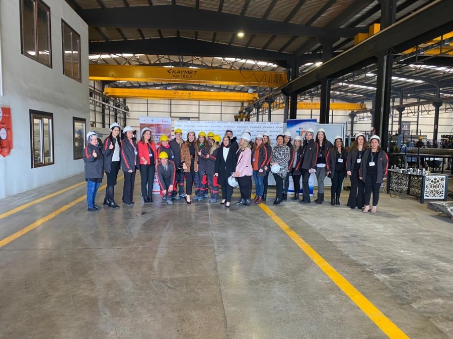 ’sanayide Kadın Eli’ Projesinde Sertifikalar Verildi