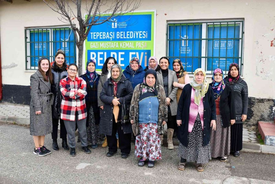Tepebaşı İklim Sözcüleri 444 Belde Evi Sakinini Bilgilendirdi