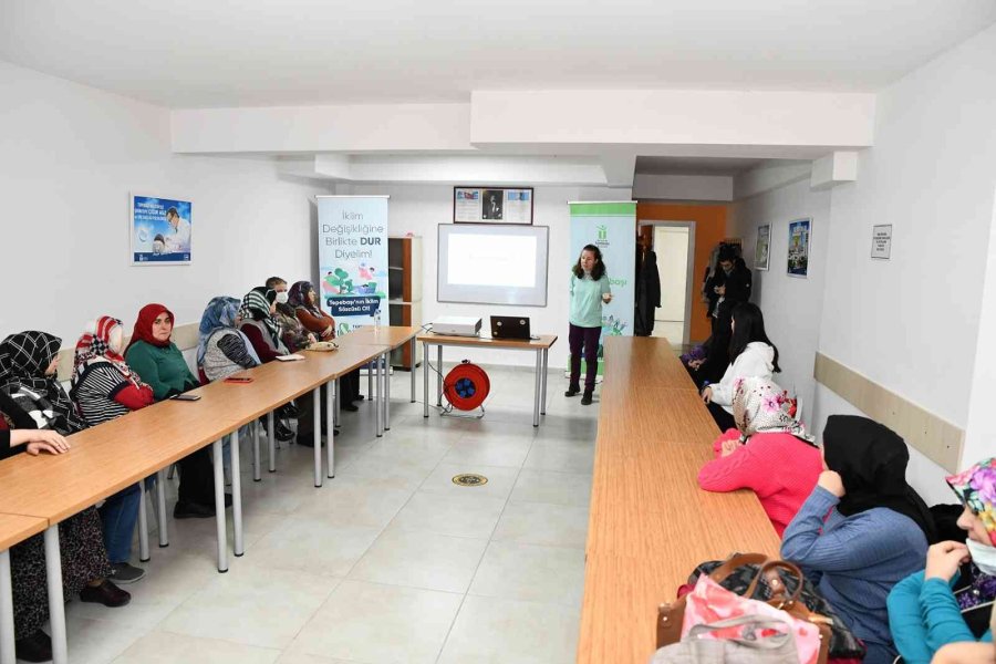 Tepebaşı İklim Sözcüleri 444 Belde Evi Sakinini Bilgilendirdi