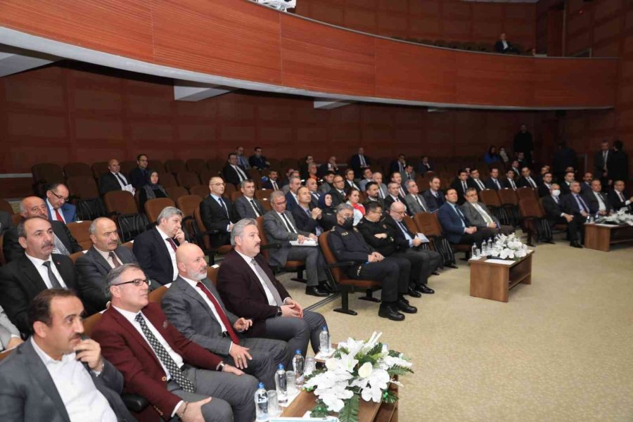 2023 Yılı İlk İl Koordinasyon Kurulu Toplantısı Vali Çiçek Başkanlığında Gerçekleştirildi