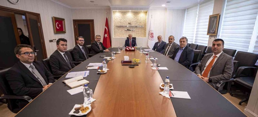 Kso Başkanı Büyükeğen, Bakan Bilgin’e Konya Sanayisinin Taleplerini İletti