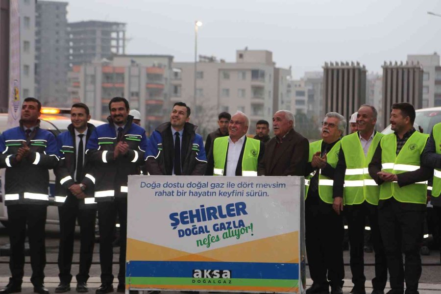 Tarım Ve Turizm Merkezi Erdemli Doğalgaza Kavuştu