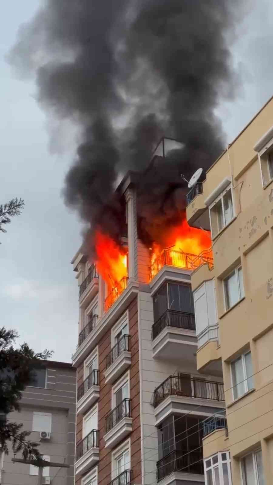 Antalya’da Evde Yangın Faciası: 2 Ölü