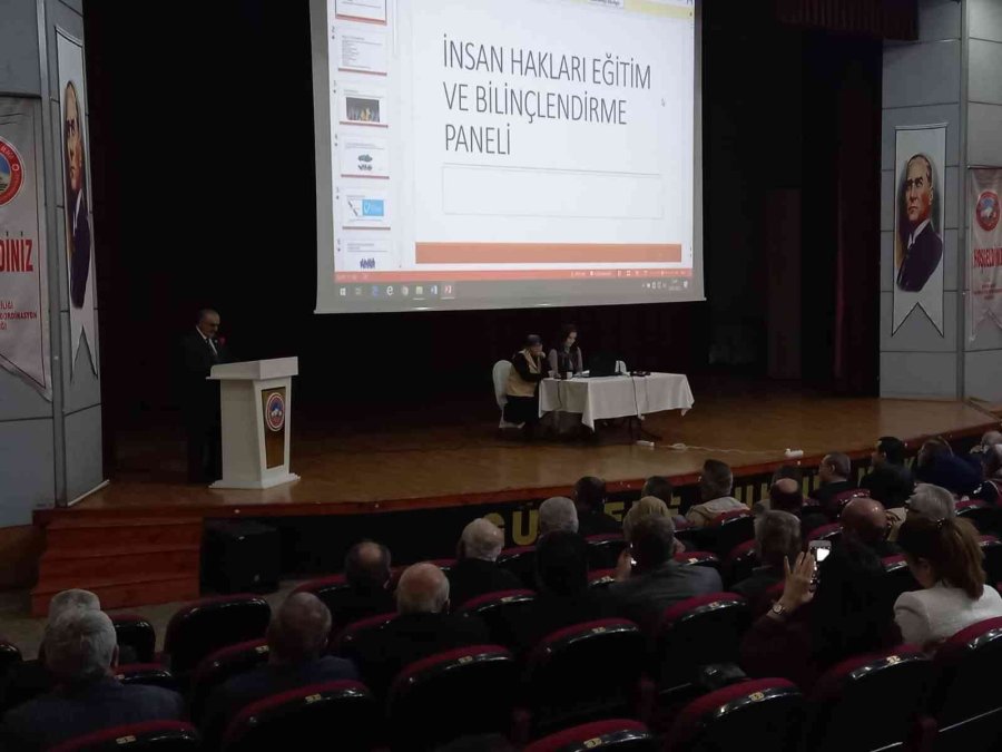 Muhtarlara ’insan Hakları Eğitim Ve Bilinçlendirme’ Paneli