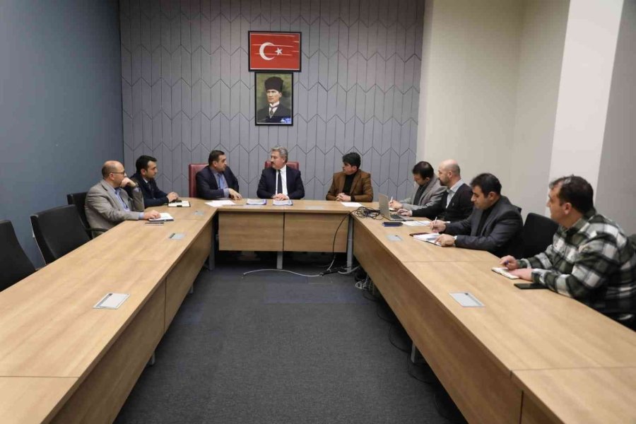Melikgazi’de 2023 Yatırımları İçin Koordinasyon Toplantısı Yapıldı