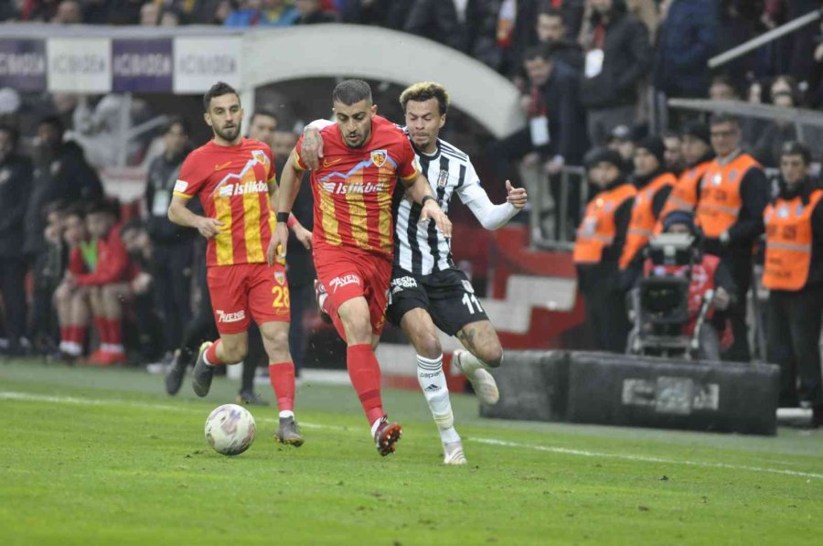 Spor Toto Süper Lig: Kayserispor: 0 - Beşiktaş: 2 (maç Sonucu)