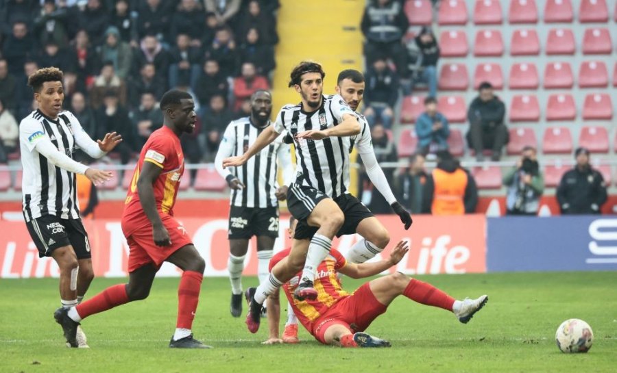 Spor Toto Süper Lig: Kayserispor: 0 - Beşiktaş: 2 (maç Sonucu)
