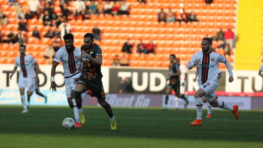Spor Toto Süper Lig: Alanyaspor: 2 - Fatih Karagümrük: 2 (maç Sonucu)