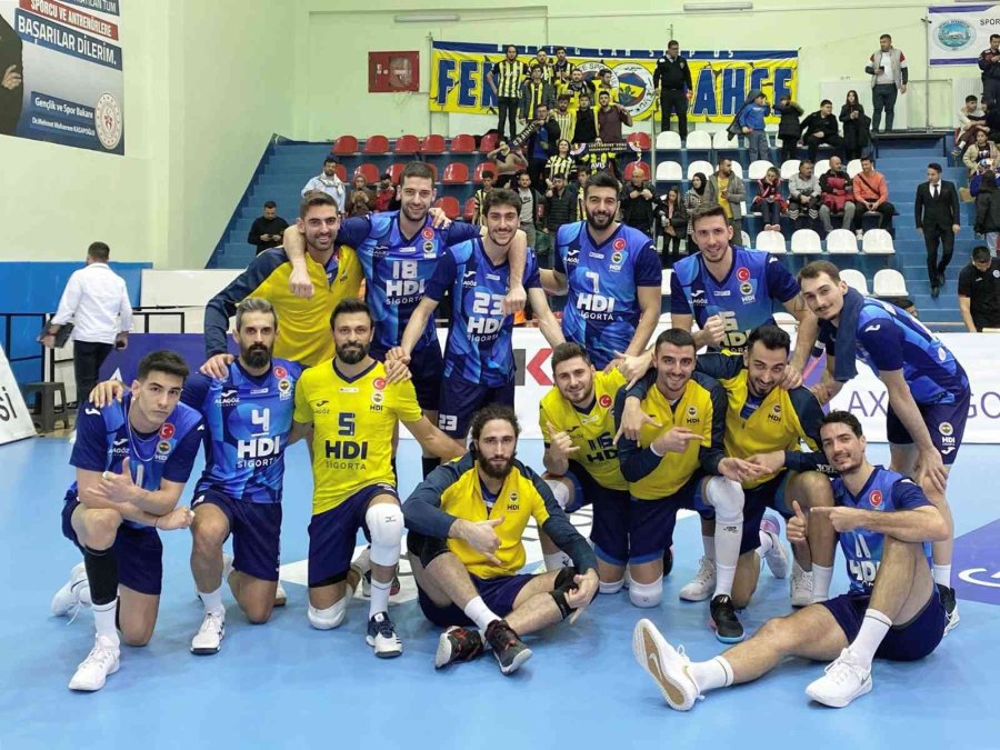 Efeler Ligi: Develi Belediyespor: 0-fenerbahçe: 3