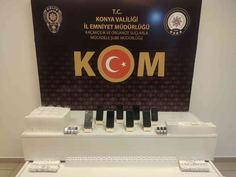 Konya’da 9 Bin 800 Litre Kaçak Akaryakıt Ele Geçirildi