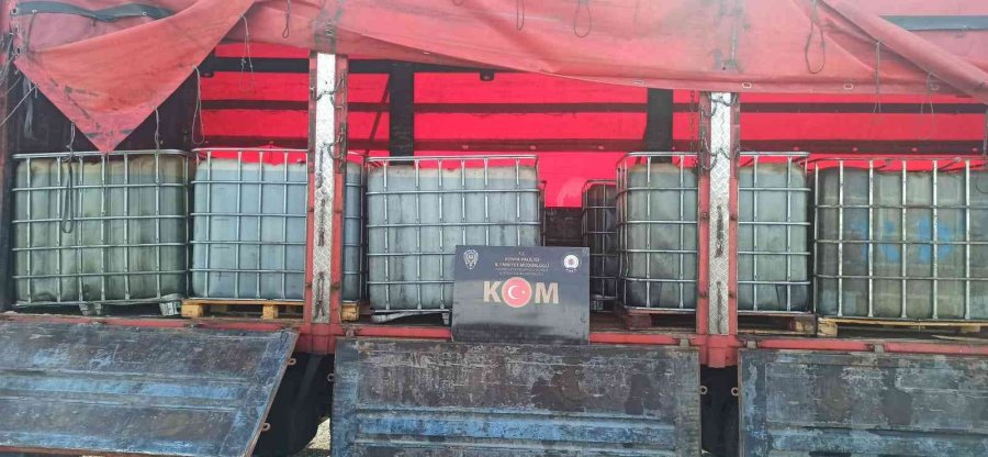 Konya’da 9 Bin 800 Litre Kaçak Akaryakıt Ele Geçirildi