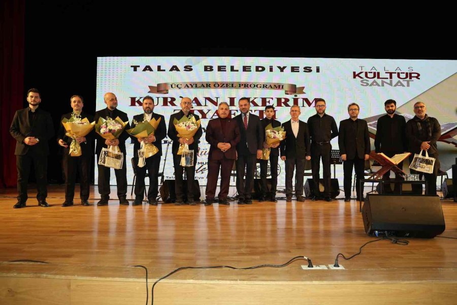 Talas’ta Muhteşem Kur’an-ı Kerim Ziyafeti