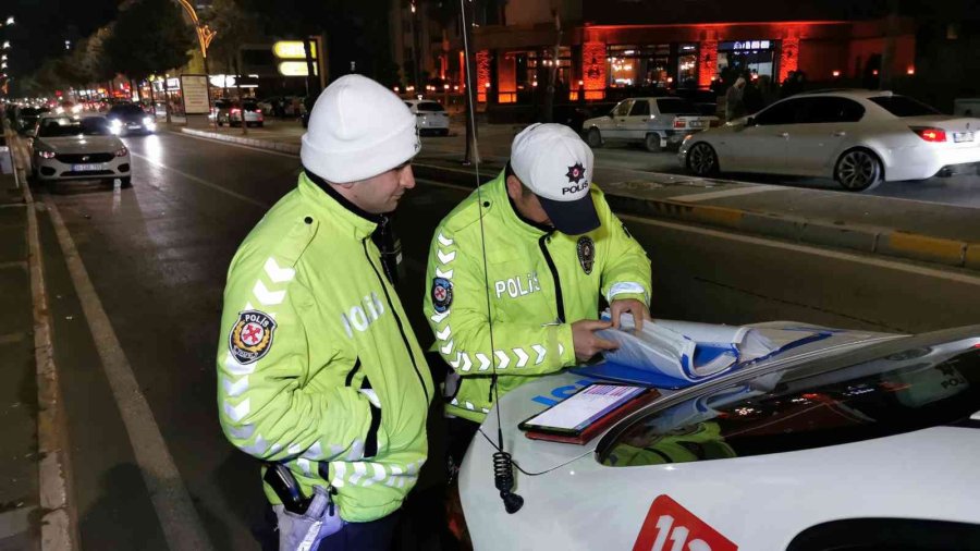 Aksaray’da Karma Trafik Denetimleri Sürüyor