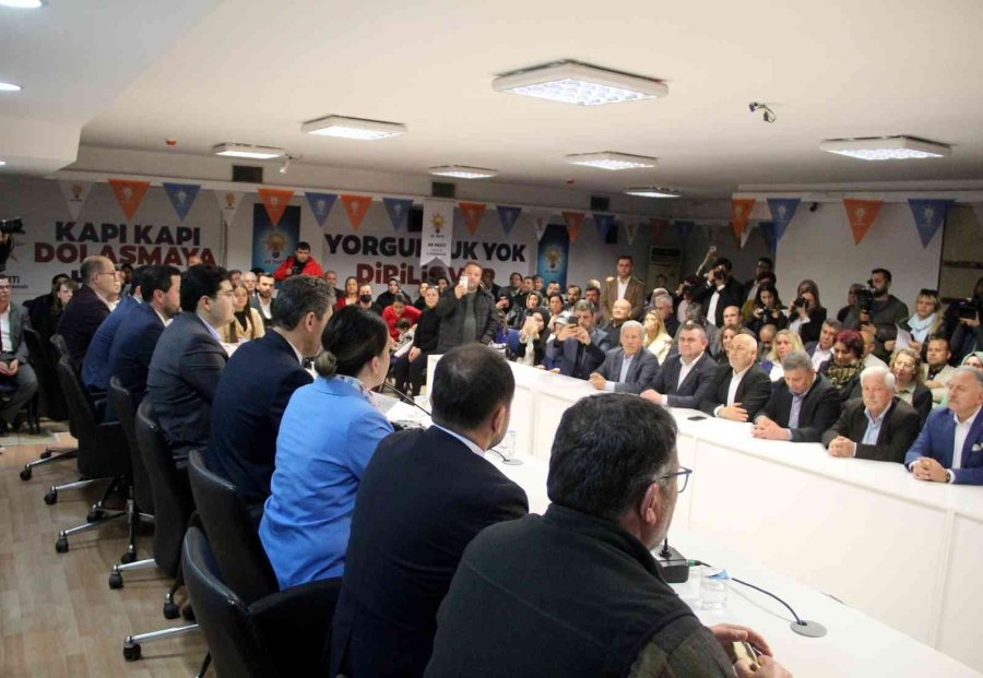 Ak Parti Antalya’nın Yeni İl Başkanı Çetin’den Birlik Ve Beraberlik Mesajı