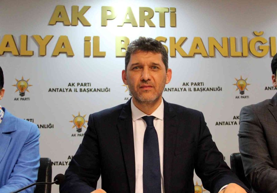 Ak Parti Antalya’nın Yeni İl Başkanı Çetin’den Birlik Ve Beraberlik Mesajı