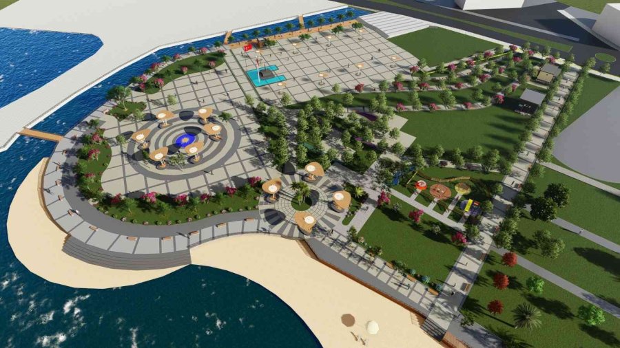 Finike Cumhuriyet Meydanı Projesi İlerliyor