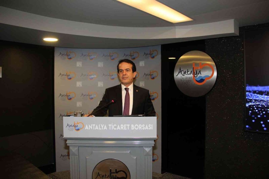 Atb Başkanı Çandır: "antalya İhracatı İlk Kez 2 Milyar Doları Aştı"