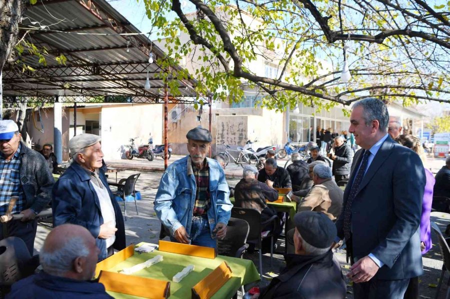 Esen Kahvehanede Vatandaşları Ziyaret Etti