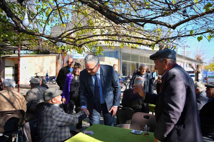 Esen Kahvehanede Vatandaşları Ziyaret Etti