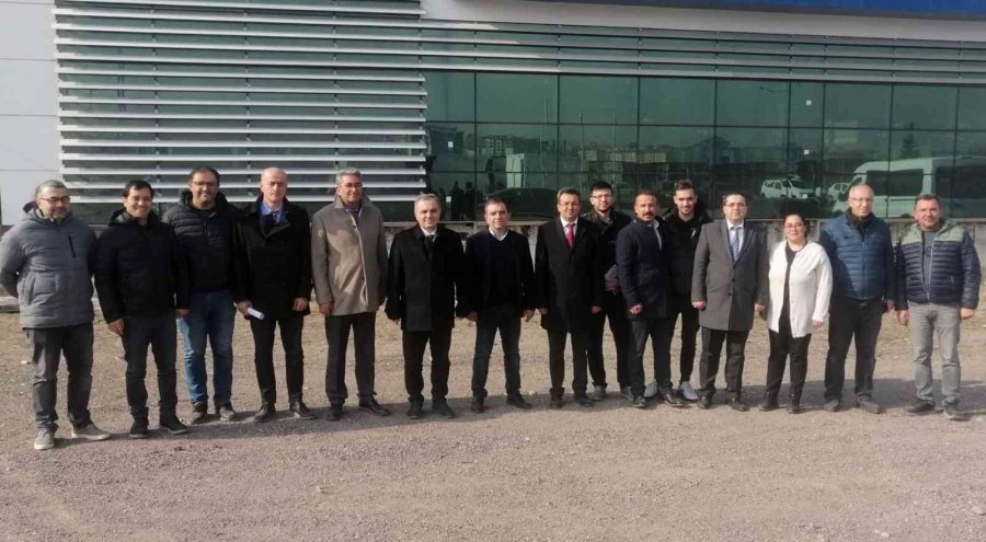 Rektör Altun, Eragem İnşaatında İncelemelerde Bulundu