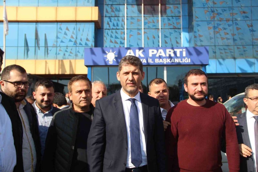 Ak Parti Antalya’nın Yeni İl Başkanı Çetin’den Birlik Ve Beraberlik Mesajı